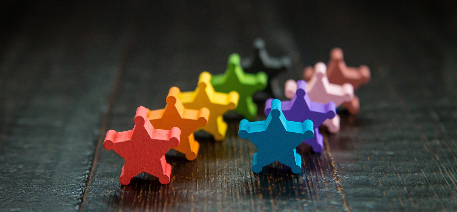 Deadwood 1876 Star Meeples