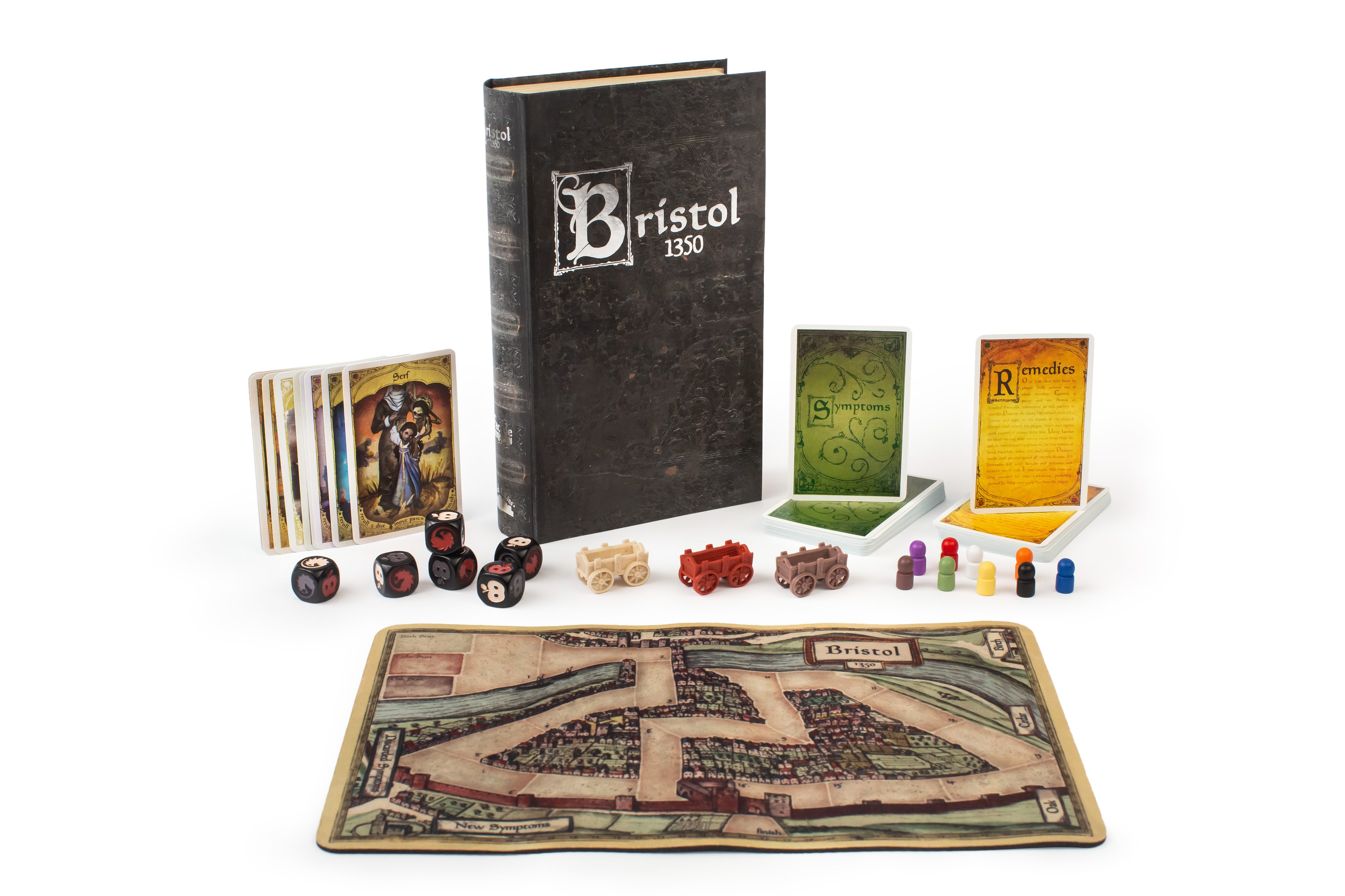 Facade Games Bristol 1350 Board Game One to Nine Players Ages Thirteen and  Up