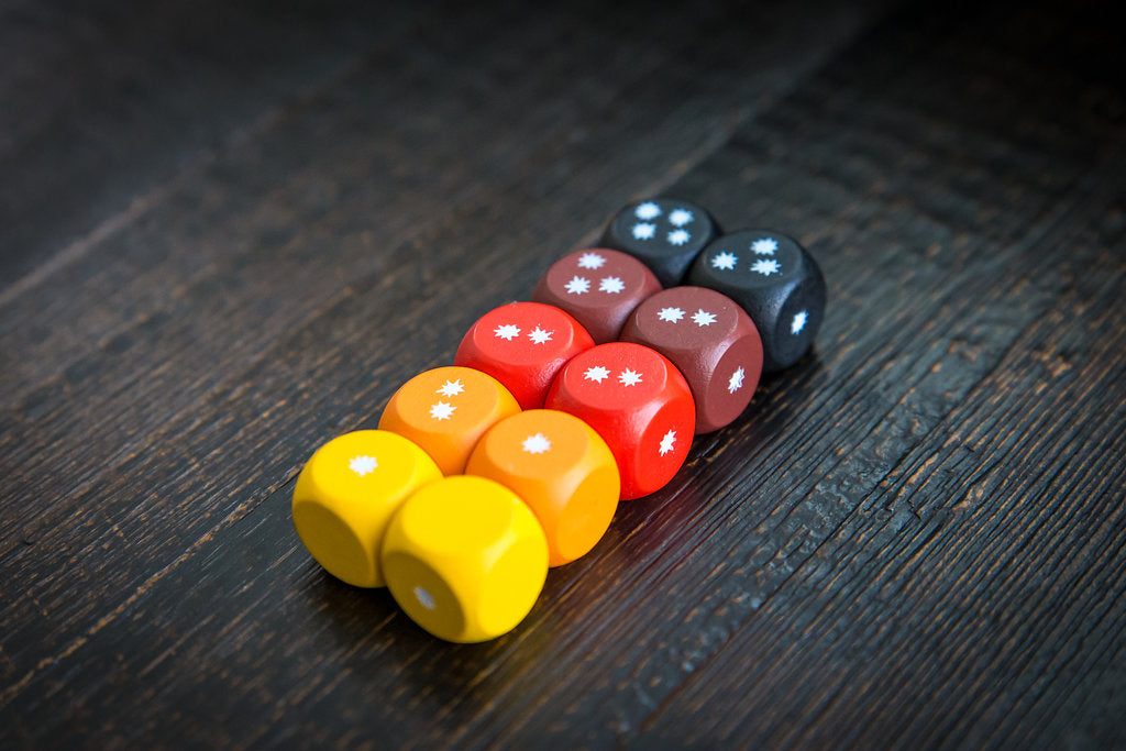 Deadwood 1876 Dice